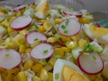 Rezept: Bunter Salat mit Ei Bild Nr. 14 Bunter Salat mit Ei - Rezept - Bild Nr. 14