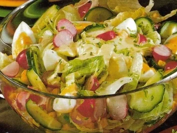 Rezept: Bunter Salat mit Ei Bild Nr. 17 Bunter Salat mit Ei - Rezept - Bild Nr. 17