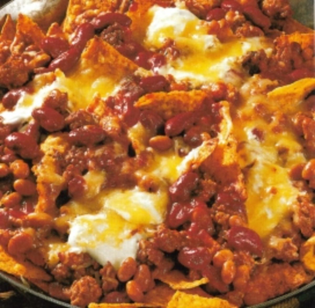 Bilder für Überbackene Chili-Bohnen - Rezept