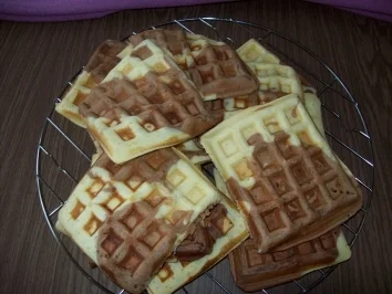 Rezept: Kuhfleckenwaffeln Kuhfleckenwaffeln - Rezept