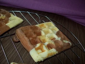 Rezept: Kuhfleckenwaffeln Kuhfleckenwaffeln - Rezept