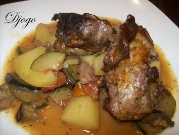 Rezept: Geschmortes Lamm Geschmortes Lamm - Rezept