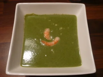 Feines Spinatsüppchen - Rezept