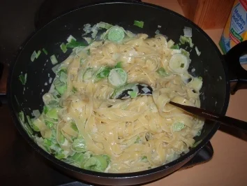 Lauch-Nudel-Gratin - Rezept - Bild Nr. 2