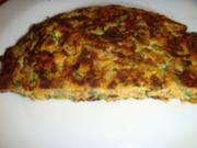 Zucchini Möhren Omelett - Rezept
