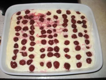 Warmer Kirschquarkauflauf II - Rezept