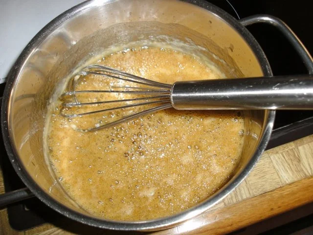 Apfelkuchen mit Calvados-Nusskrokant - Rezept - Bild Nr. 9