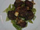 Blutwurstgeröstel auf Schnippelbohnen - Rezept