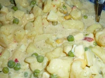 Rezept: Kartoffel-Käse-Salat Bild Nr. 2 Kartoffel-Käse-Salat - Rezept - Bild Nr. 2