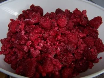 Rezept: Himbeerspeise Bild Nr. 3 Himbeerspeise - Rezept - Bild Nr. 3