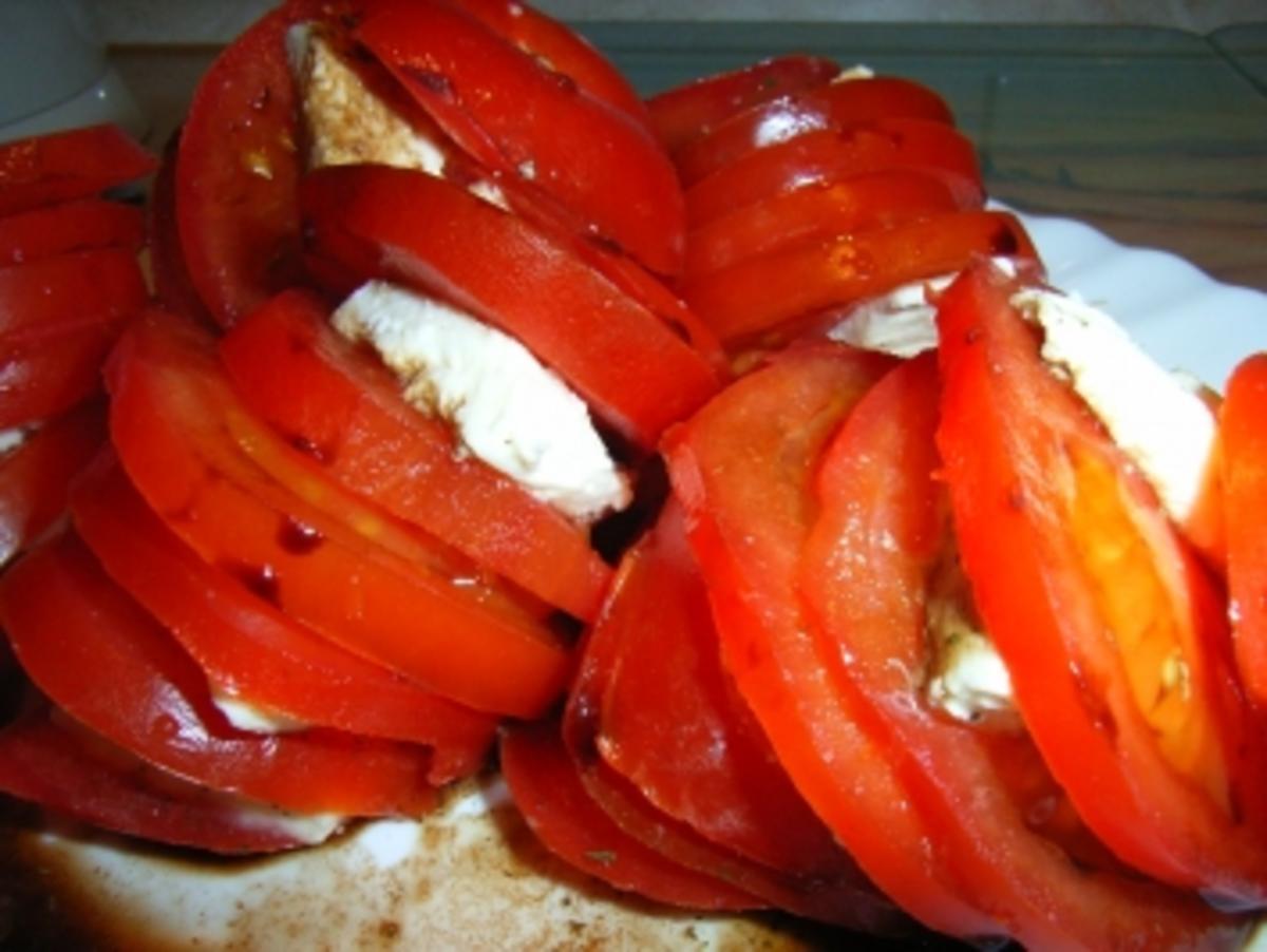 Tomaten-Mozzarella-Stapel - Rezept