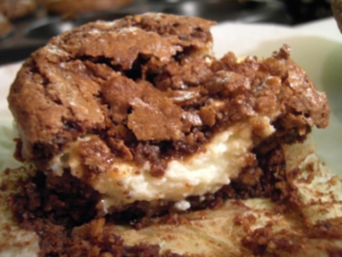 Muffins: Brownie-Cheesecake-Muffins - Rezept - Bild Nr. 10