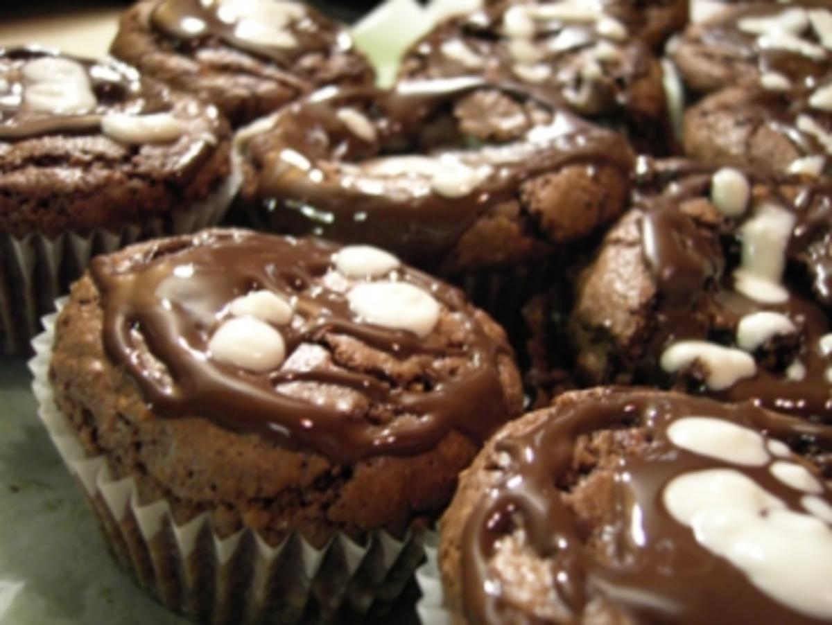 Muffins: Brownie-Cheesecake-Muffins - Rezept - Bild Nr. 12