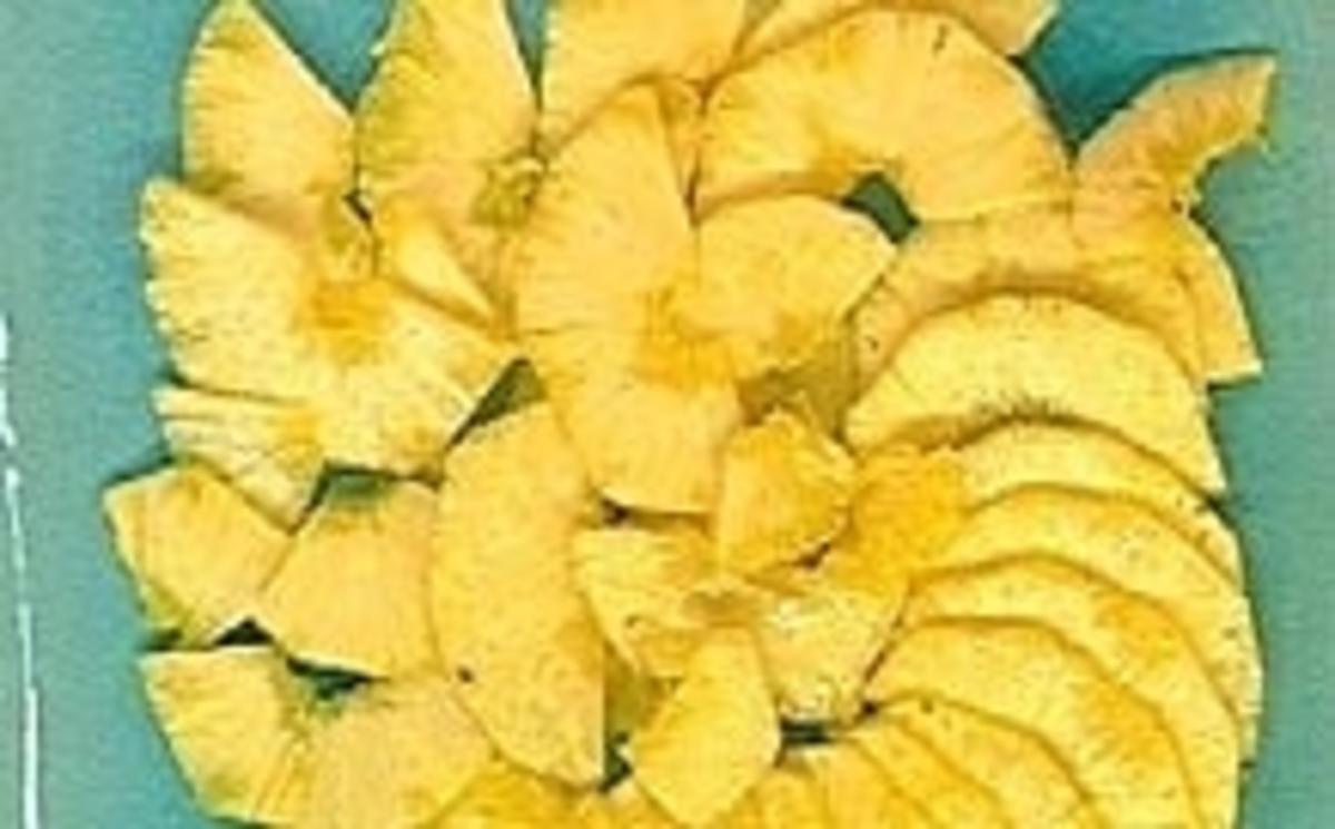 Ananas-Carpaccio mit Bounty Creme - Rezept - Bild Nr. 16