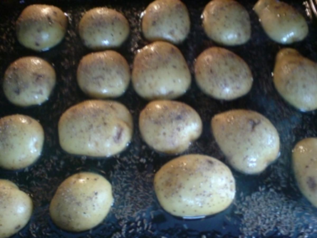 Knusprige Blech-Kartoffeln - Rezept
