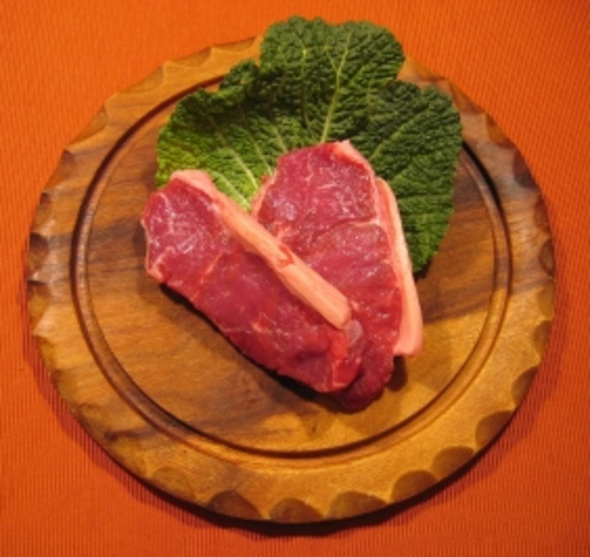 Rumpsteak mit feinen Böhnchen - Rezept