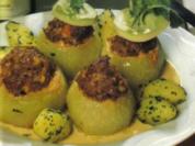 Gefüllte Kohlrabi - Rezept