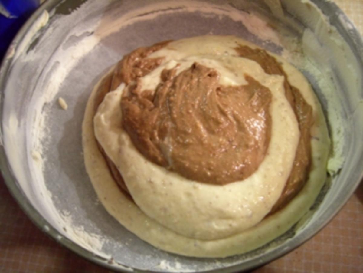 Kuchen: Topfen-Marmor Kuchen/Gugelhupf - Rezept