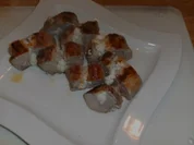 Schweinefilet mit Schafskäse gefüllt - Rezept