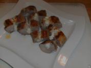 Schweinefilet mit Schafskäse gefüllt - Rezept