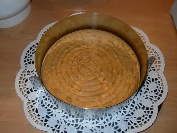 Rezept: Windbeuteltorte mit Kirschen Windbeuteltorte mit Kirschen - Rezept