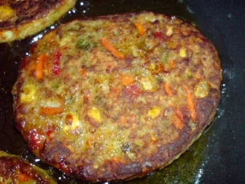 Rezept: Gemüseburger mit Fleisch Gemüseburger mit Fleisch - Rezept