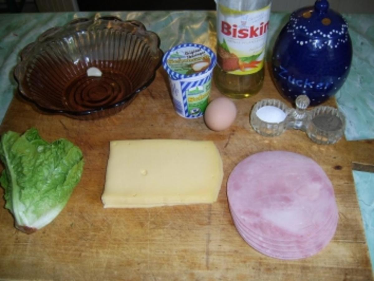 Schinken-Ei-Salat - Rezept