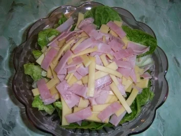 Schinken-Ei-Salat - Rezept