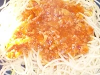Spaghetti mit Schmalzfleischsoße - Rezept