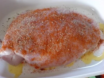 Rezept: Würziger Putenbraten Bild Nr. 4 Würziger Putenbraten - Rezept - Bild Nr. 4