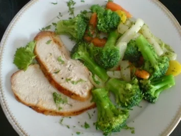 Rezept: Würziger Putenbraten Würziger Putenbraten - Rezept