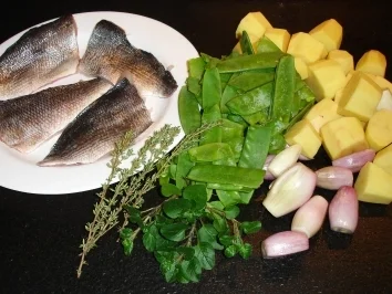 Gebratene Dorade mit Zitronensauce - Rezept