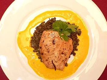 Rezept: Schwertfisch auf schwarzen Malay-Linsen Bild Nr. 9 Schwertfisch auf schwarzen Malay-Linsen - Rezept - Bild Nr. 9