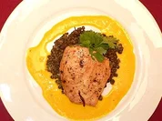 Schwertfisch auf schwarzen Malay-Linsen - Rezept - Bild Nr. 9