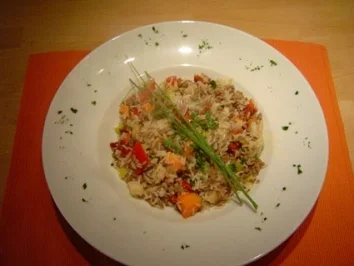 Rezept: Toskanischer Reistopf Toskanischer Reistopf - Rezept