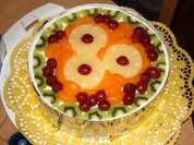 Sahne-Quark Früchte Torte - Rezept