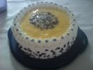 Eierlikör-Torte mit Frischkäsecreme - Rezept