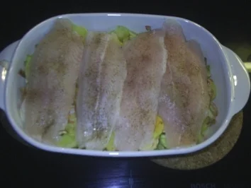 Rezept: Auflauf - Kartoffel-Fisch-Auflauf Bild Nr. 2 Auflauf - Kartoffel-Fisch-Auflauf - Rezept - Bild Nr. 2