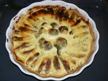 Grüne Gemüsetarte - Rezept