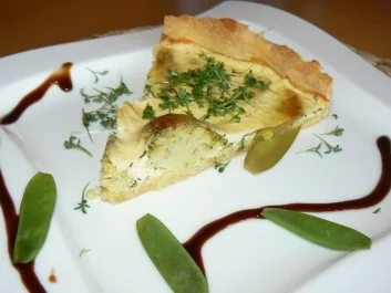 Grüne Gemüsetarte - Rezept