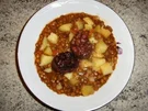 Rezept: Linsensuppe mit Blutwurst Linsensuppe mit Blutwurst - Rezept