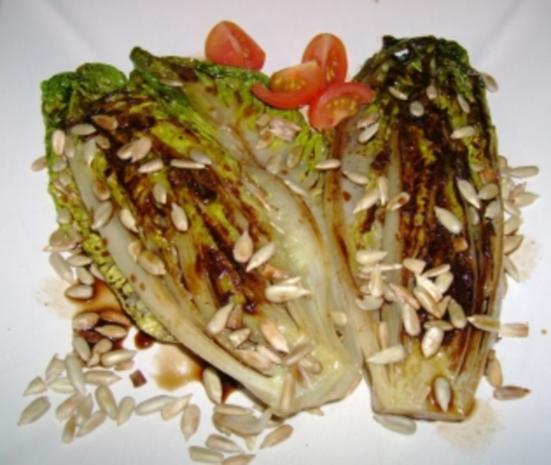 Salat: Heiße Romana Salatherzen - Rezept - kochbar.de