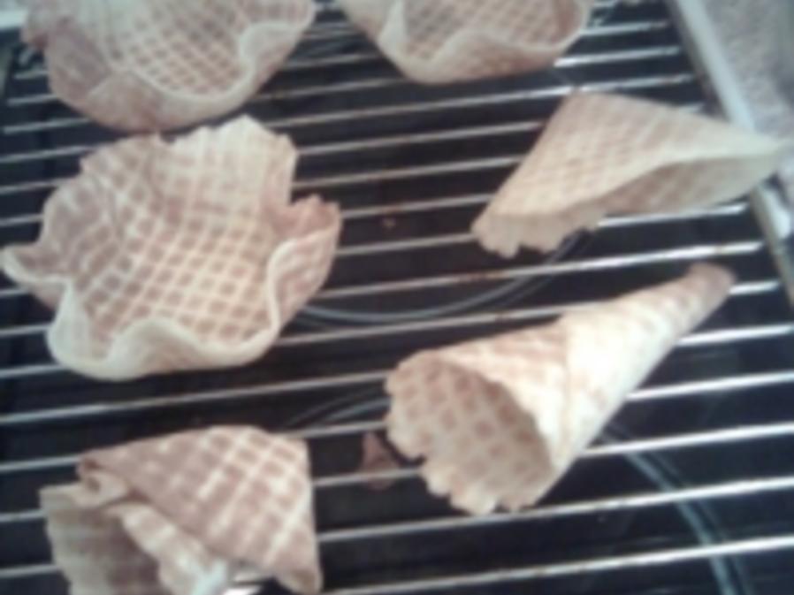 Bild von Eiswaffelteig