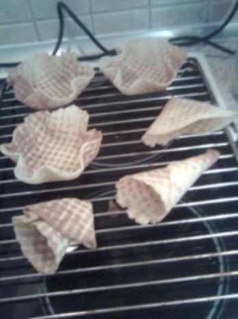 Bild von Eiswaffelteig