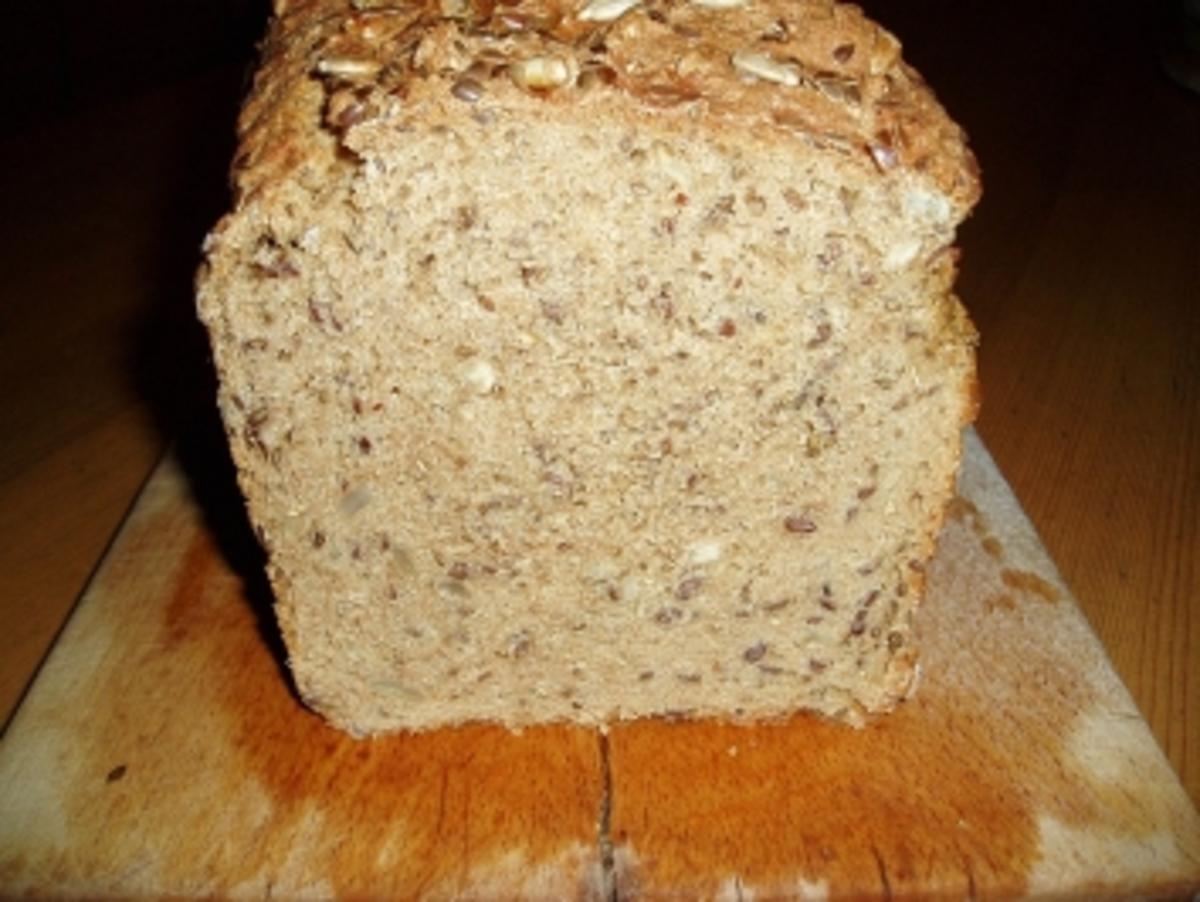 Vollkornbrot ohne Sauerteig - Rezept mit Bild - kochbar.de
