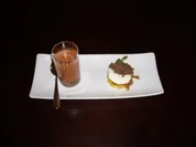 Gazpacho mit Kartoffelplätzchen und Oliventatar - Rezept