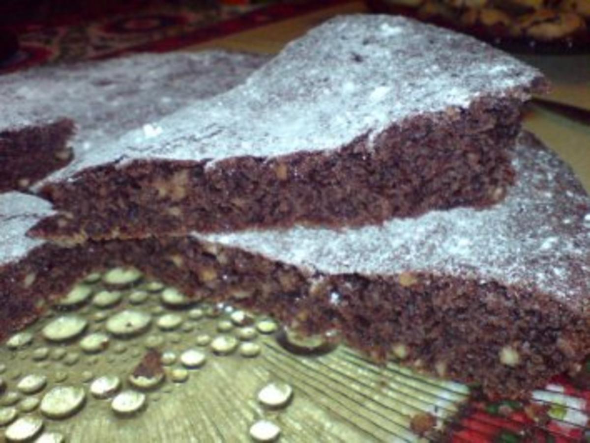 Schokoladen-Haselnuss-Kuchen - Rezept