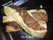 Hauptspeise: Blätterteig-Hack-Zopf - Rezept