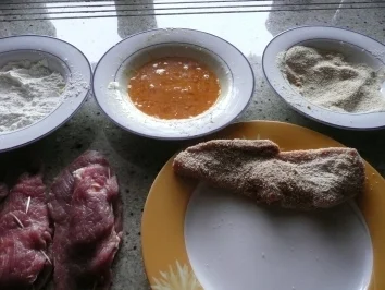 Gefülltes Schnitzel - Rezept