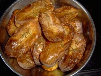 Beilage: Backofen Kartoffeln - Rezept